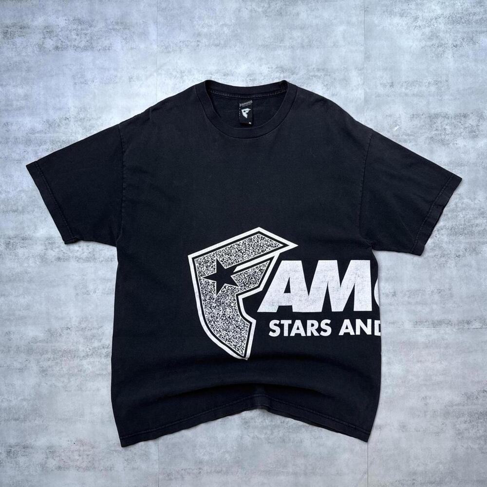 Vintage Black Famous Stars And Straps T-shirt - XL